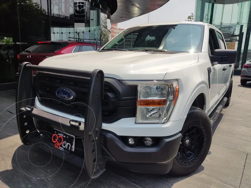 Foto Ford F-150 Doble Cabina 4x2 V6 HEV usado (2022) color Blanco financiado en mensualidades(enganche $227,538 mensualidades desde $17,400)