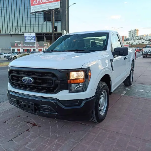 Foto Ford F-150 Cabina Regular 4x2 V6 usado (2023) color Blanco financiado en mensualidades(enganche $144,980 mensualidades desde $14,296)