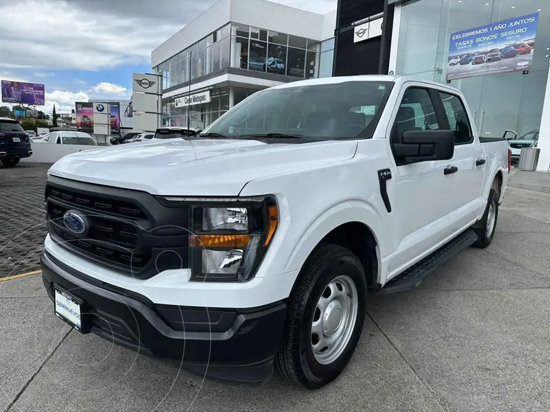 Foto Ford F-150 Doble Cabina 4x2 V6 usado (2023) color Blanco financiado en mensualidades(enganche $156,200 mensualidades desde $17,716)