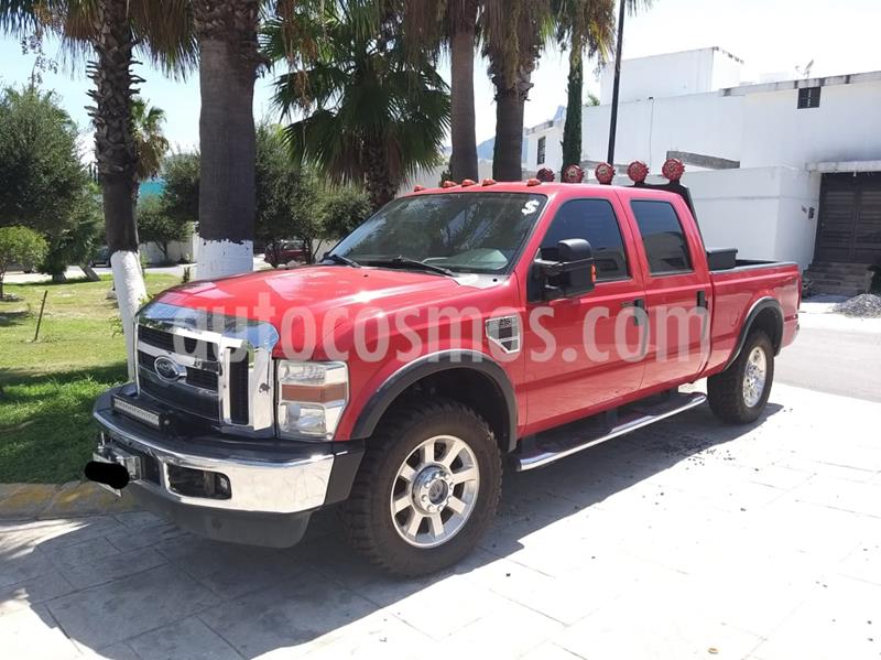 Ford F-250 Super Duty 6.4L Crew Cabina Diesel 4x4 Aut usado (2015) color Rojo precio $450,000