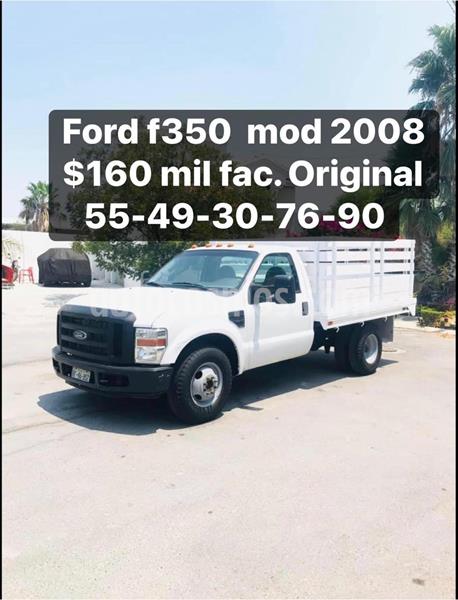 Ford F-350 XL 6.2L Super Duty Aut usado (2008) color Blanco precio $160,000