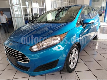 Ford Fiesta Hatchback SE Aut usado (2014) color Azul Electrico precio $128,000