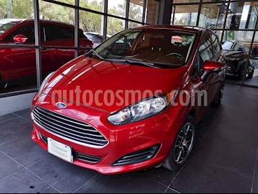 Foto venta Auto usado Ford Fiesta Hatchback SE Aut (2014) color Rojo Rubi precio $124,000