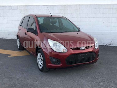 Ford Fiesta Ikon Hatch First 1.6L Ac usado (2014) color Vino Tinto precio $100,001