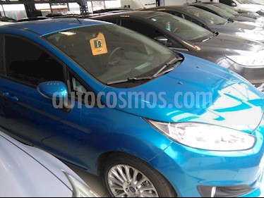 Ford Fiesta Kinetic Sedan SE Plus usado (2017) color Azul Celeste precio $430.000