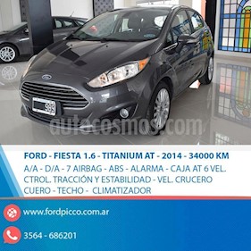 foto Ford Fiesta Kinetic Sedán Titanium Aut usado (2014) color Gris Oscuro precio $480.000
