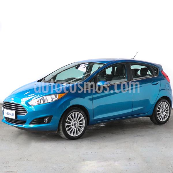 Ford Fiesta Kinetic Titanium usado (2017) color Azul Mediterraneo precio $937.000