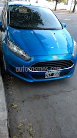 Ford Fiesta Kinetic S Plus usado (2015) color Azul Mediterraneo precio $445.000