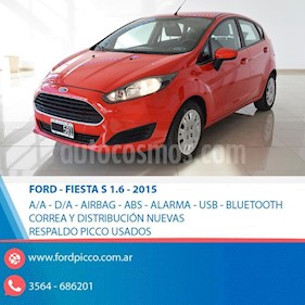 Foto venta Auto usado Ford Fiesta Kinetic S (2015) color Rojo precio $398.000