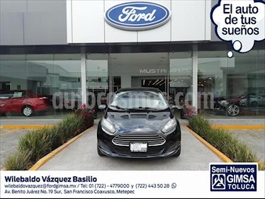 foto Ford Fiesta Sedán SE Aut usado (2016) color Negro precio $173,000