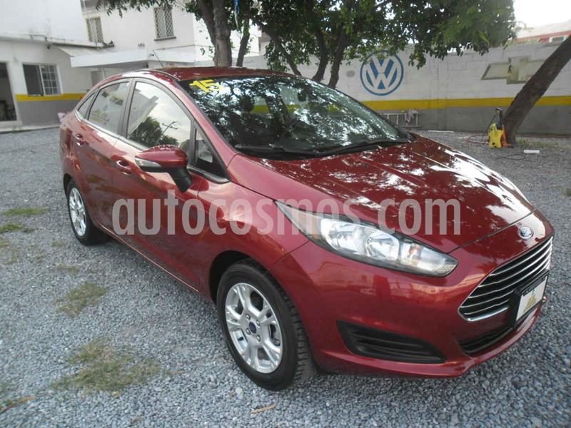 Ford Fiesta Sedan SE Aut usado (2015) color Rojo precio $115,000