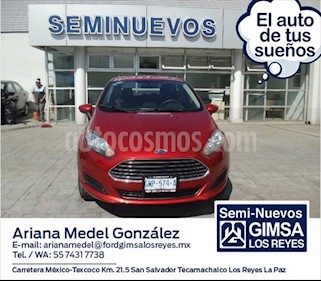 Ford Fiesta Sedan SE usado (2018) color Naranja precio $205,000