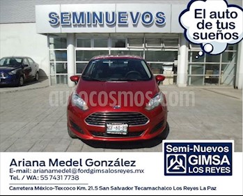 foto Ford Fiesta Sedán SE usado (2018) color Rojo precio $205,000
