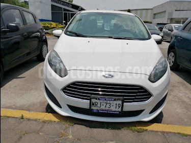 Foto venta Auto usado Ford Fiesta Sedan S Aut (2014) color Blanco precio $130,000