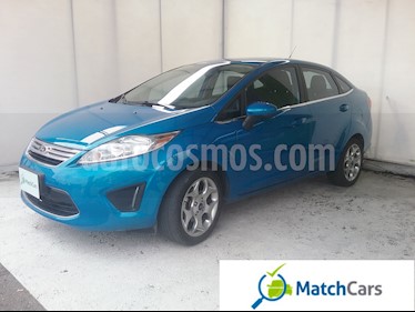 Foto venta Carro usado Ford Fiesta Sedan SE Aut (2012) color Azul precio $27.490.000