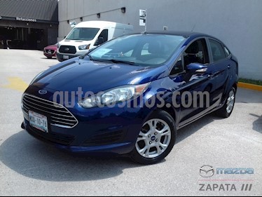 Foto venta Auto usado Ford Fiesta Sedan SE Aut (2016) color Azul Brillante precio $1,600,000
