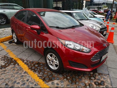 Foto venta Auto usado Ford Fiesta Sedan SE (2017) color Rojo Rubi precio $155,000