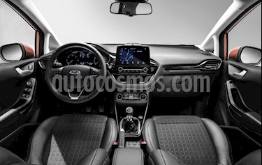 foto Ford Fiesta - usado (2015) color Celeste precio $380.000
