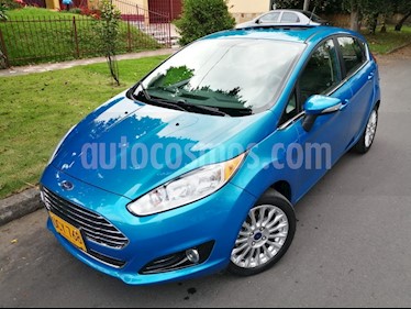 Foto venta Carro usado Ford Fiesta Titanium Aut (2015) color Azul Aniversario precio $37.900.000
