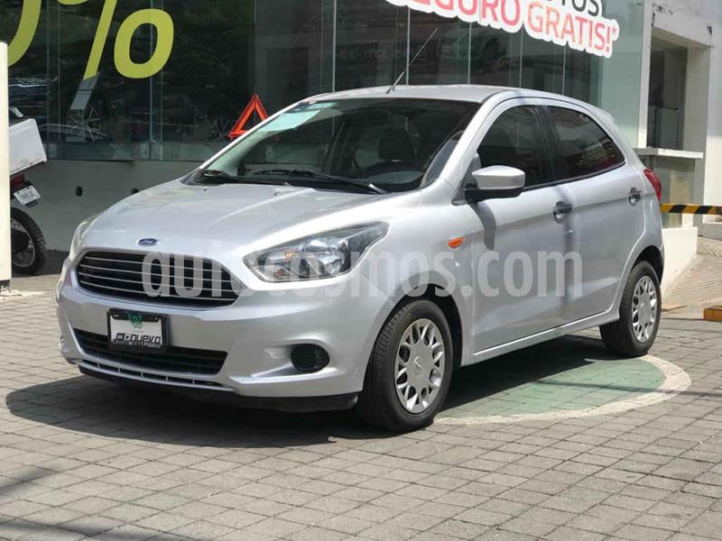 Ford Figo Hatchback Impulse Aut A/A usado (2017) color Plata precio $139,000