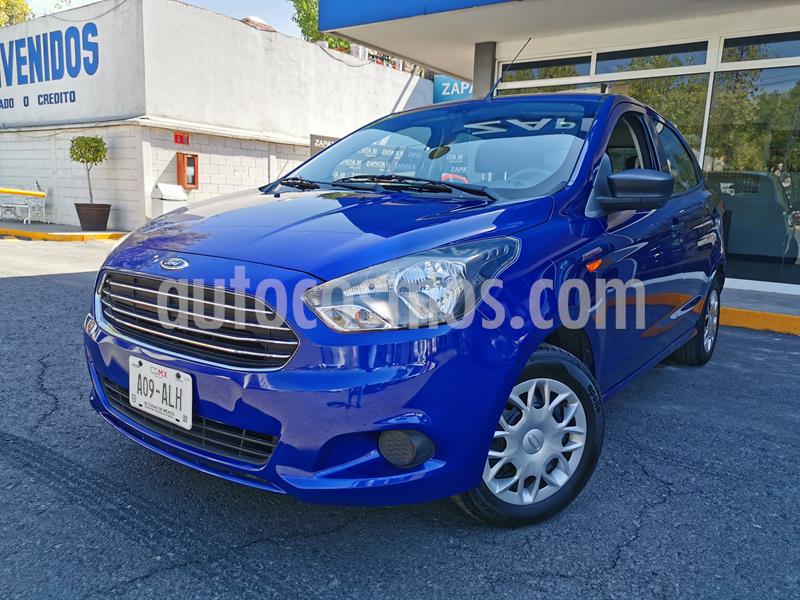 Ford Figo Hatchback Impulse A/A usado (2016) color Azul precio $139,000