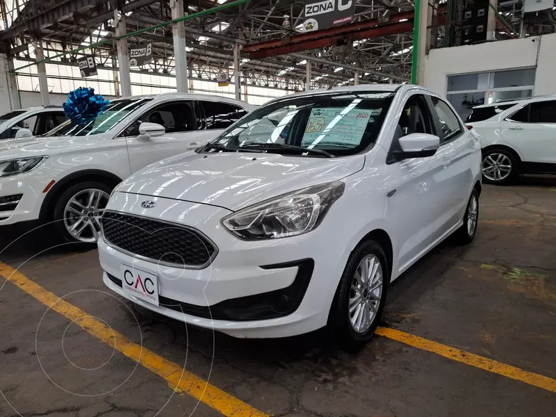 Foto Ford Figo Sedan Energy usado (2020) color Blanco financiado en mensualidades(enganche $49,500 mensualidades desde $5,775)