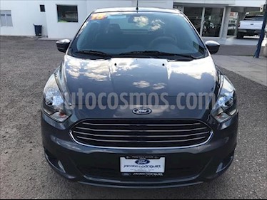 Ford Figo Sedan Titanium Aut usado (2018) color Gris Oscuro precio $195,000