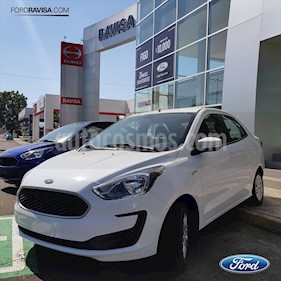 Ford Figo Sedan Impulse Aut A/A usado (2019) color Blanco precio $239,900