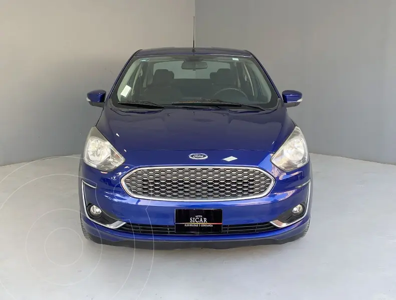 Foto Ford Figo Sedan Titanium Aut usado (2021) color Azul precio $189,000