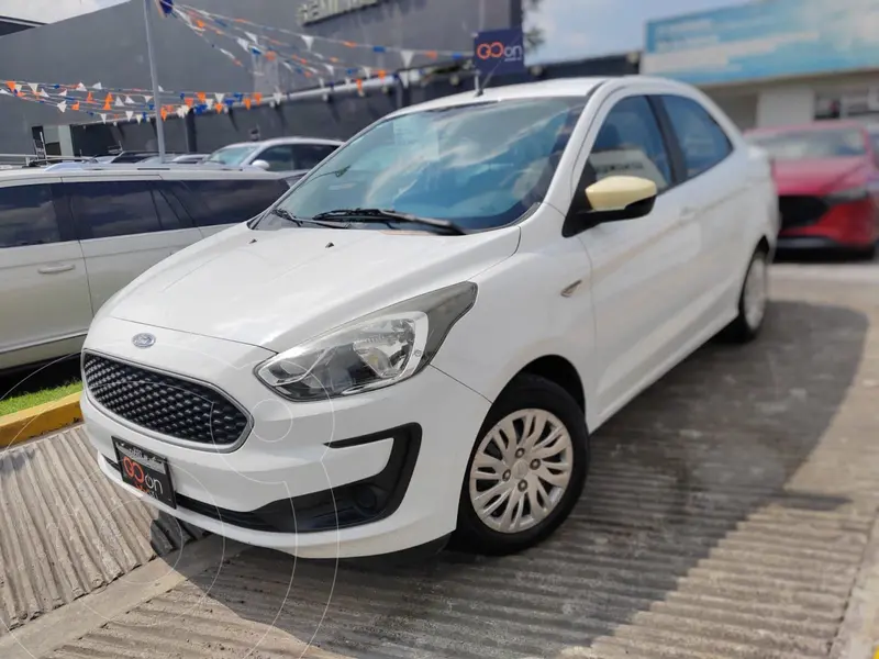 Foto Ford Figo Sedan Impulse usado (2020) color Blanco financiado en mensualidades(enganche $57,225 mensualidades desde $4,376)