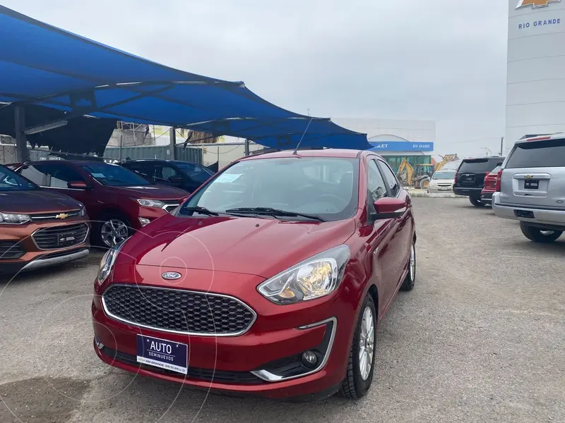 Foto Ford Figo Sedan Titanium Aut usado (2021) color Rojo financiado en mensualidades(enganche $55,400 mensualidades desde $6,870)