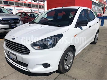 Ford Figo Sedan Impulse Aut A/A usado (2018) color Blanco precio $200,000