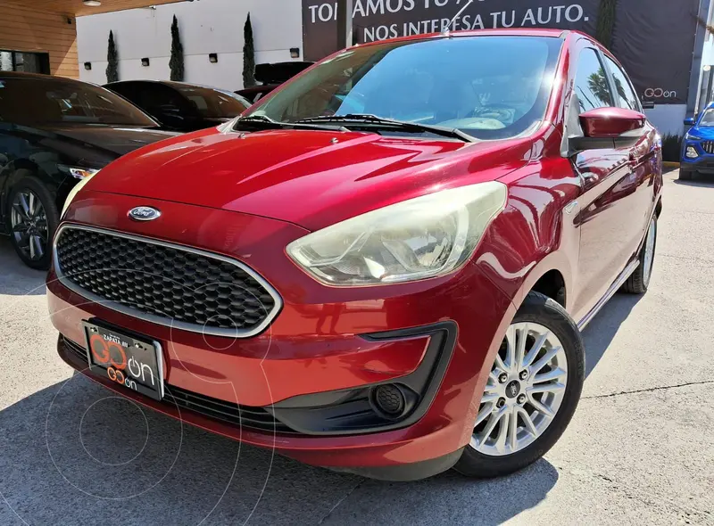 Foto Ford Figo Sedan Energy usado (2020) color Rojo financiado en mensualidades(enganche $50,412 mensualidades desde $3,855)