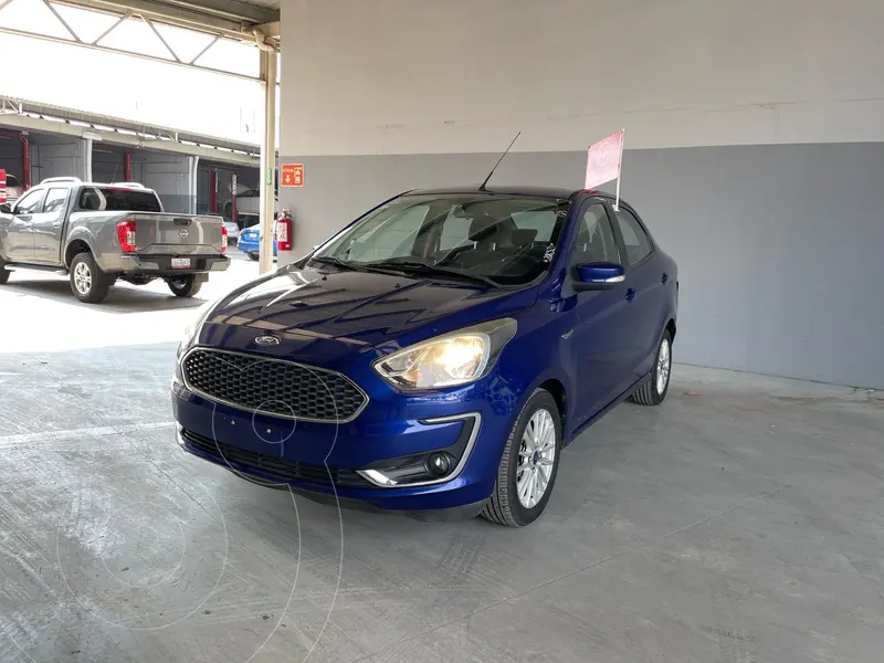 Foto Ford Figo Sedan Titanium Aut usado (2021) color Azul financiado en mensualidades(enganche $81,253 mensualidades desde $3,878)