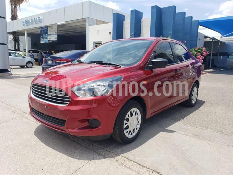 Ford Figo Sedan Impulse A/A usado (2017) color Rojo precio $130,000