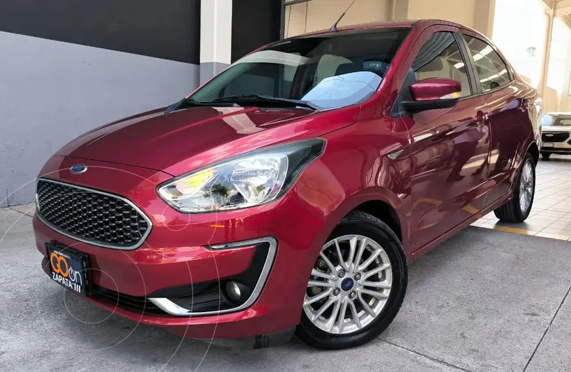 Foto Ford Figo Sedan Titanium Aut usado (2019) color Rojo financiado en mensualidades(enganche $54,500 mensualidades desde $4,168)