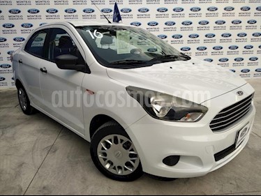 Ford Figo Sedan IMPULSE L4/1.5 MAN A/A usado (2016) color Blanco precio $130,000