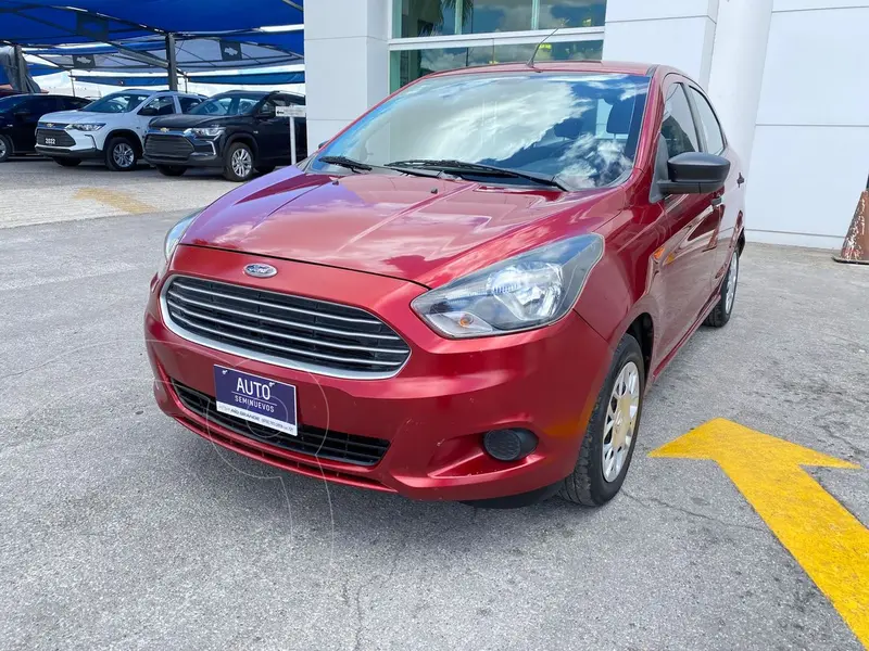 Foto Ford Figo Sedan Impulse A/A usado (2016) color Rojo financiado en mensualidades(enganche $41,250 mensualidades desde $4,290)