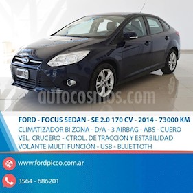 Foto venta Auto usado Ford Focus One 4P Edge 1.6 (2014) color Azul precio $498.000