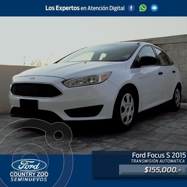 Foto Ford Focus S usado (2015) color Blanco precio $155,000