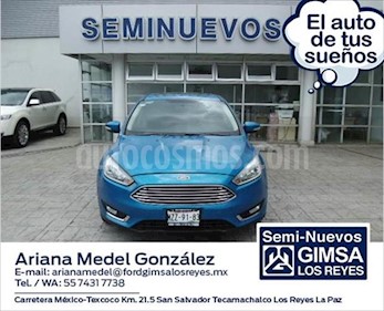 Ford Focus TITANUM 4 PTAS usado (2016) color Azul Claro precio $235,000