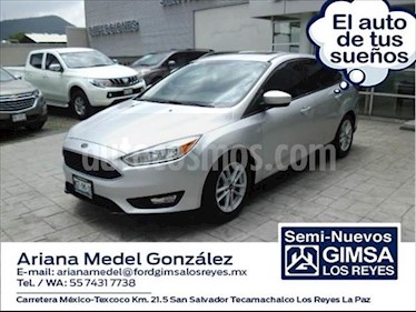 Ford Focus SE TA 4 PTAS 2.0L usado (2018) color Plata precio $275,000