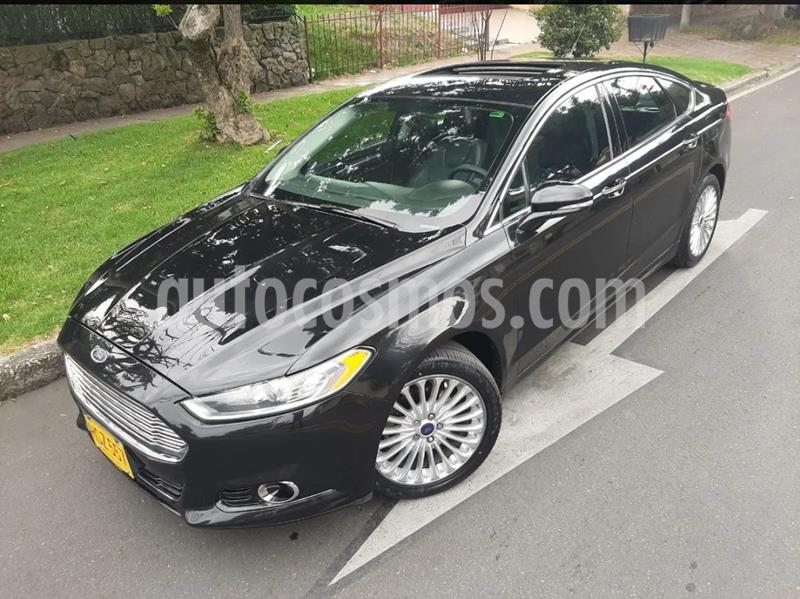 foto Ford Fusion 2.0L Titanium usado (2014) color Negro precio $49.500.000