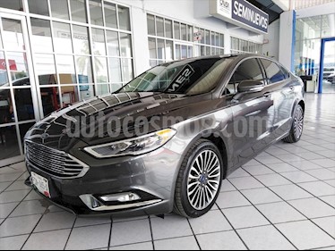 Ford Fusion SE Luxury Plus usado (2017) color Gris Oscuro precio $355,000