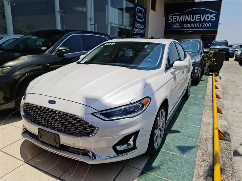 Foto Ford Fusion Titanium usado (2019) color Blanco precio $349,000