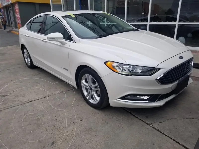 Foto Ford Fusion SE LUX Hibrido usado (2018) color Blanco financiado en mensualidades(enganche $63,800 mensualidades desde $7,090)
