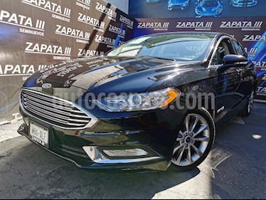 foto Ford Fusion SE LUX Híbrido usado (2017) color Negro Profundo precio $315,000