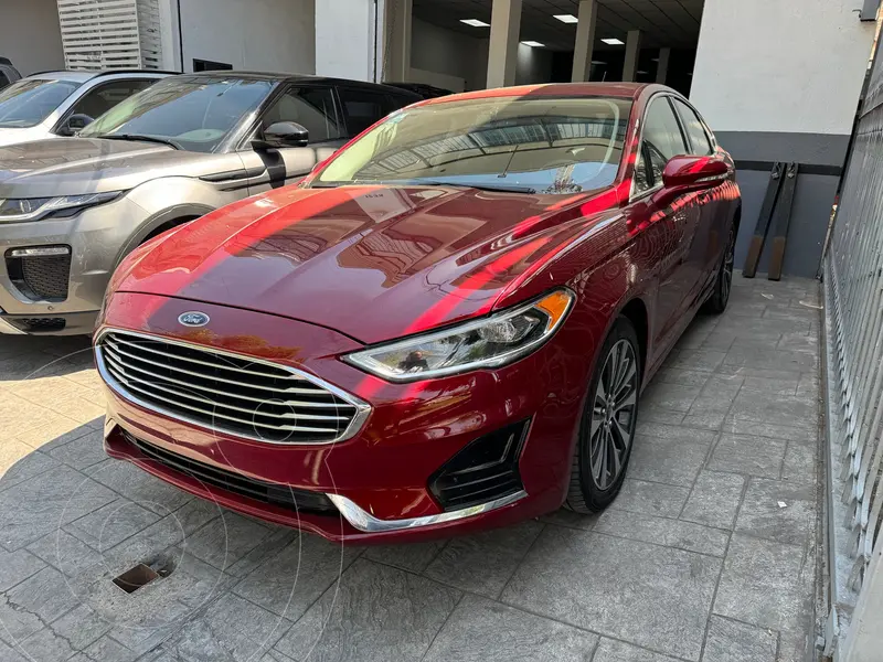 Foto Ford Fusion SEL usado (2019) color Rojo Rubi precio $269,900