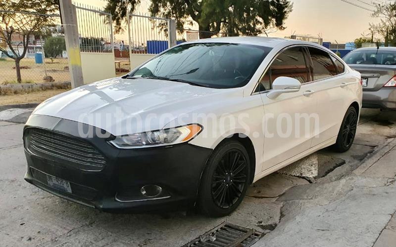 Ford Fusion SE Luxury Plus usado (2014) color Blanco Platinado precio $180,000
