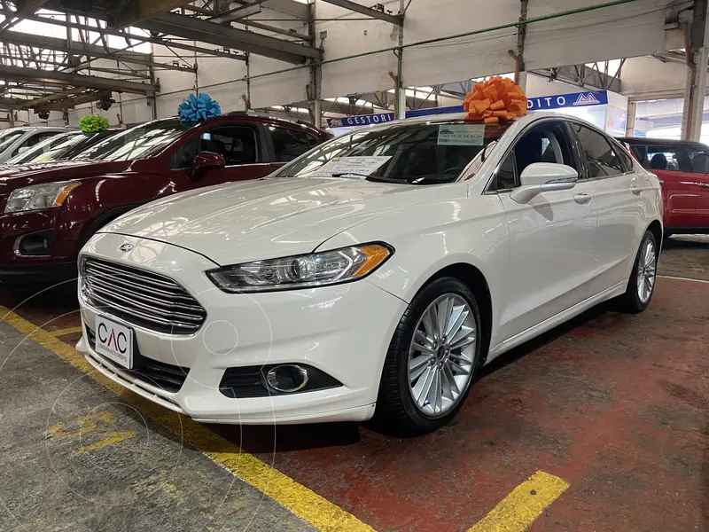 Foto Ford Fusion SE Luxury usado (2014) color Blanco Platinado financiado en mensualidades(enganche $53,850 mensualidades desde $5,744)